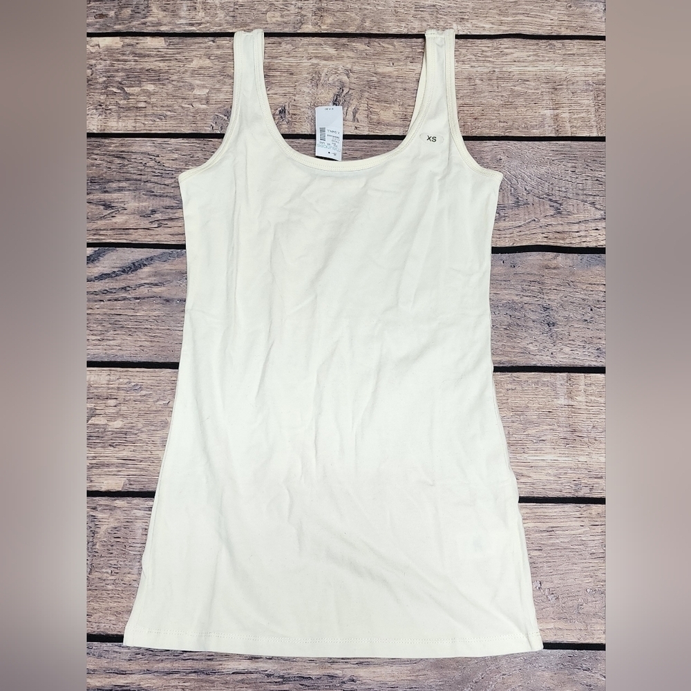 Maurices Scoop Neck Tank Top in Off White XS - New With Tags